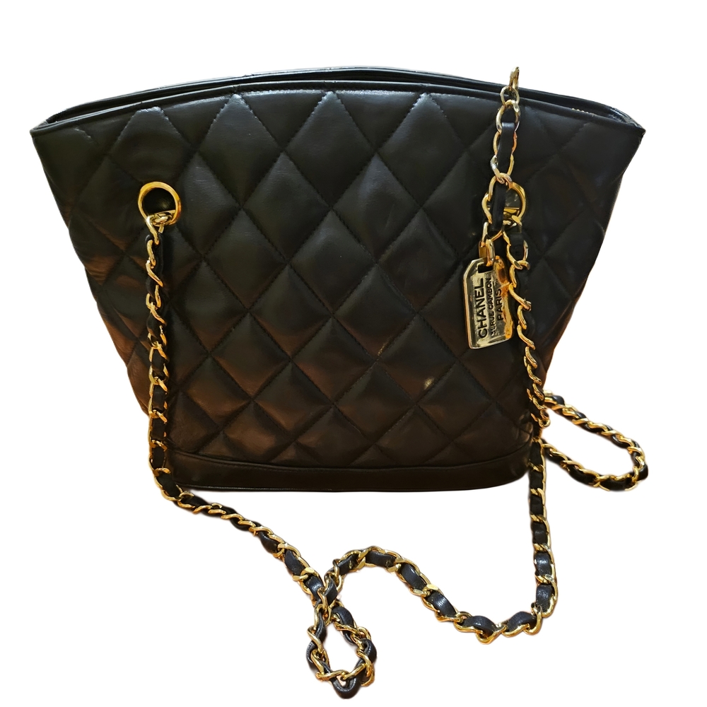 Chanel Black Quilted Women's Bag